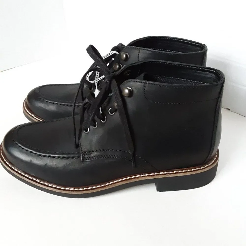 Bostonian Men's Ankle Boot size US 8M Black Leather